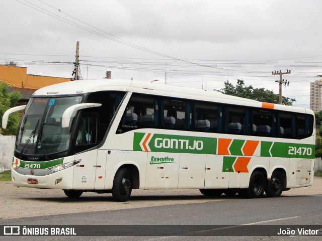 Empresa Gontijo de Transportes 21470 na cidade de Petrolina, Pernambuco, Brasil, por João Victor. ID da foto: 9829491.