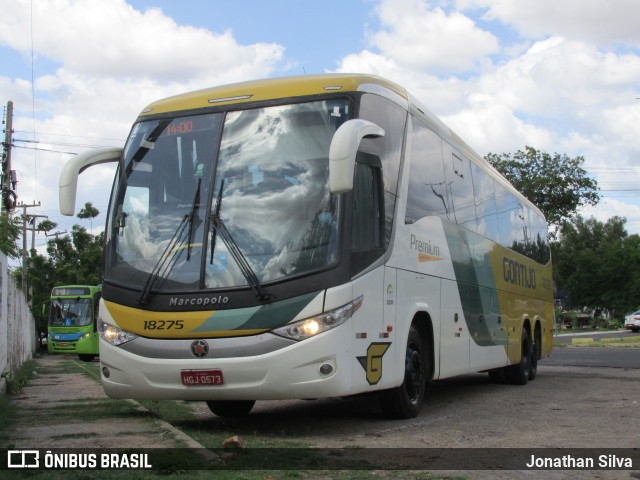 Empresa Gontijo de Transportes 18275 na cidade de Teresina, Piauí, Brasil, por Jonathan Silva. ID da foto: 9826689.