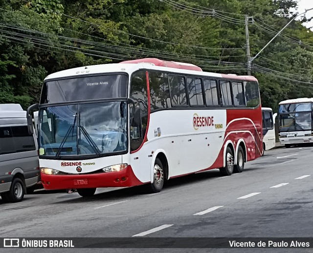 Resende Turismo 4100 na cidade de Belo Horizonte, Minas Gerais, Brasil, por Vicente de Paulo Alves. ID da foto: 9829800.