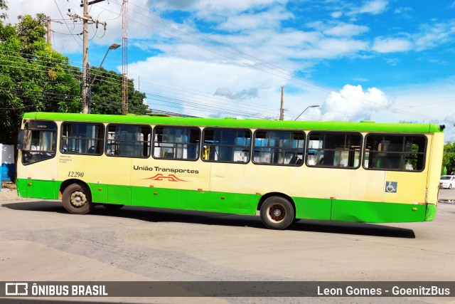 União Transportes 12290 na cidade de Várzea Grande, Mato Grosso, Brasil, por Leon Gomes. ID da foto: 9827565.