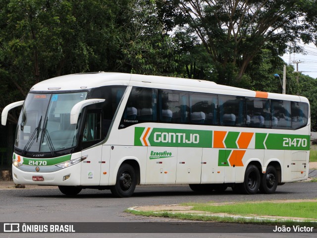 Empresa Gontijo de Transportes 21470 na cidade de Teresina, Piauí, Brasil, por João Victor. Número da foto: #9829452.