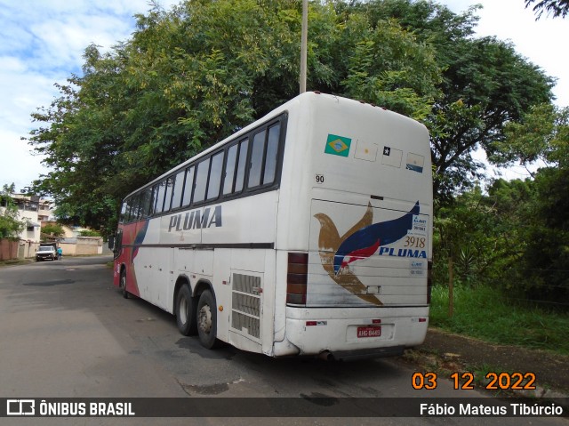 Pluma Conforto e Turismo 3918 na cidade de Três Corações, Minas Gerais, Brasil, por Fábio Mateus Tibúrcio. ID da foto: 9827684.