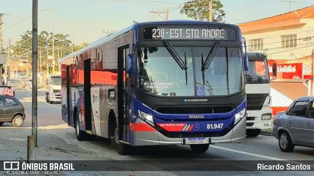 Next Mobilidade - ABC Sistema de Transporte 81.947 na cidade de São Bernardo do Campo, São Paulo, Brasil, por Ricardo Santos. ID da foto: 9828745.