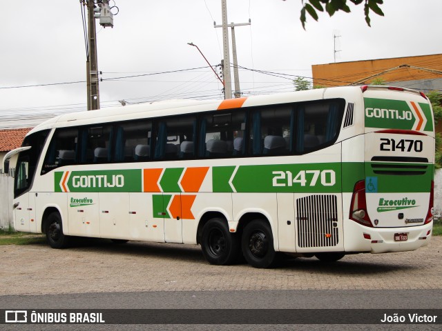 Empresa Gontijo de Transportes 21470 na cidade de Teresina, Piauí, Brasil, por João Victor. ID da foto: 9829466.