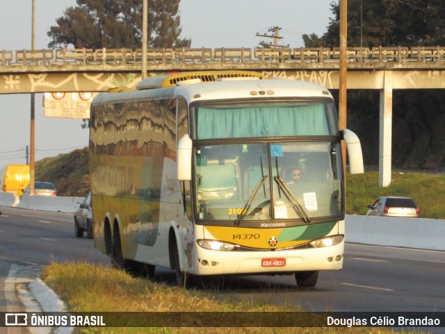 Empresa Gontijo de Transportes 14370 na cidade de Belo Horizonte, Minas Gerais, Brasil, por Douglas Célio Brandao. ID da foto: 9829541.