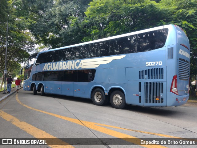 Viação Águia Branca 50270 na cidade de São Paulo, São Paulo, Brasil, por Espedito de Brito Gomes. Número da foto: #9827206.