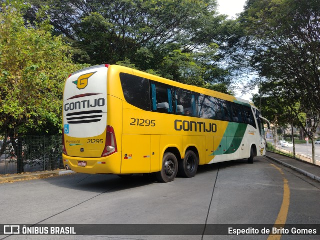 Empresa Gontijo de Transportes 21295 na cidade de São Paulo, São Paulo, Brasil, por Espedito de Brito Gomes. ID da foto: 9827221.