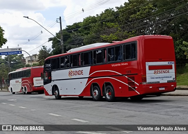 Resende Turismo 4350 na cidade de Belo Horizonte, Minas Gerais, Brasil, por Vicente de Paulo Alves. Número da foto: #9829814.