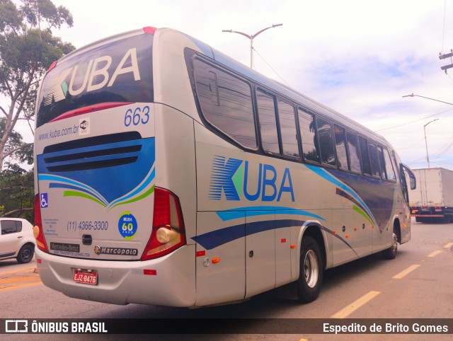 Kuba Turismo 663 na cidade de Caieiras, São Paulo, Brasil, por Espedito de Brito Gomes. Número da foto: #9829990.