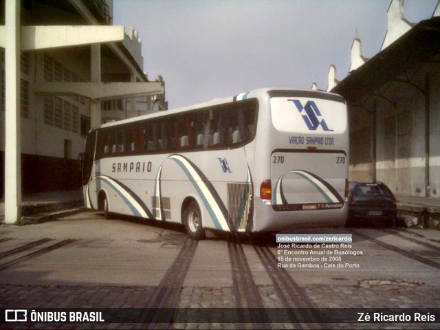 Viação Sampaio 270 na cidade de Rio de Janeiro, Rio de Janeiro, Brasil, por Zé Ricardo Reis. Número da foto: #9828656.