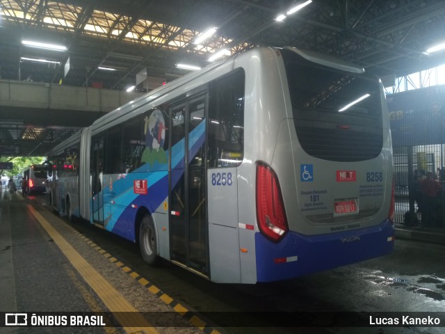 Next Mobilidade - ABC Sistema de Transporte 8258 na cidade de Diadema, São Paulo, Brasil, por Lucas Kaneko. ID da foto: 9827293.