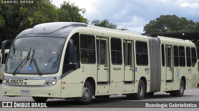 Araucária Transportes Coletivos 19M70 na cidade de Araucária, Paraná, Brasil, por Busologia Gabrielística. Número da foto: #9832896.