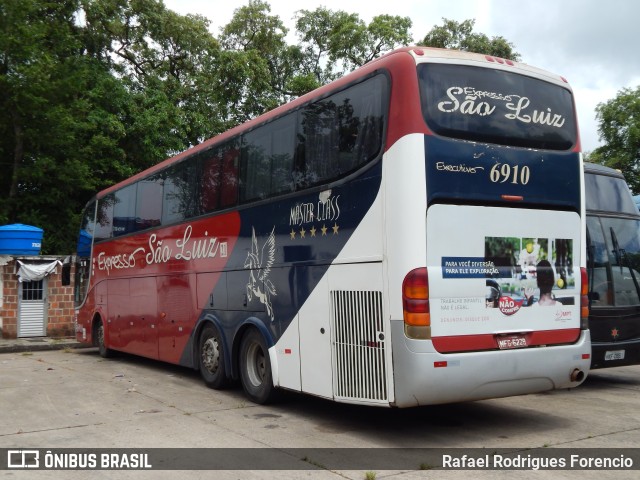 Expresso São Luiz 6910 na cidade de Recife, Pernambuco, Brasil, por Rafael Rodrigues Forencio. Número da foto: #9832580.