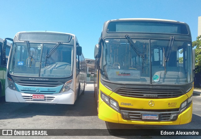 Real Auto Ônibus A41351 na cidade de Rio de Janeiro, Rio de Janeiro, Brasil, por Edson Alexandre. ID da foto: 9832284.