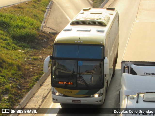 Empresa Gontijo de Transportes 17190 na cidade de Belo Horizonte, Minas Gerais, Brasil, por Douglas Célio Brandao. ID da foto: 9832627.