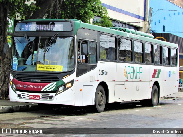 Viação Penha 0561041 na cidade de Fortaleza, Ceará, Brasil, por David Candéa. ID da foto: 9831779.