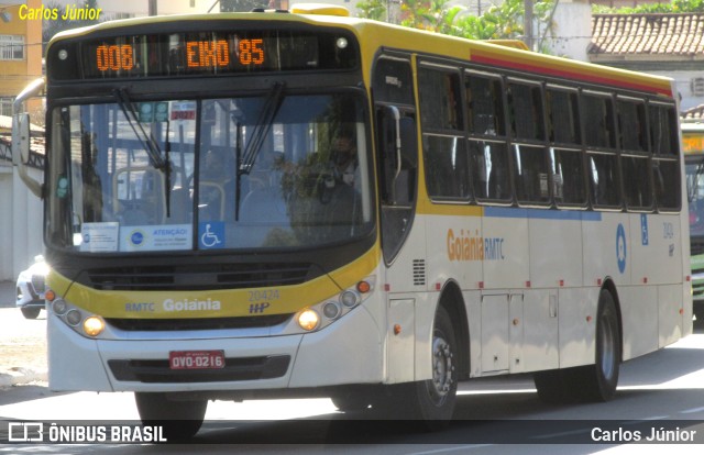HP Transportes Coletivos 20424 na cidade de Goiânia, Goiás, Brasil, por Carlos Júnior. Número da foto: #9832927.
