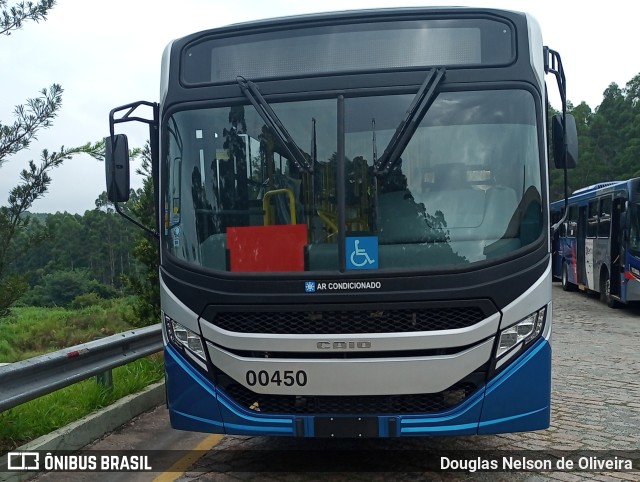 Viação Nossa Cidade 00450 na cidade de Caieiras, São Paulo, Brasil, por Douglas Nelson de Oliveira. Número da foto: #9832617.