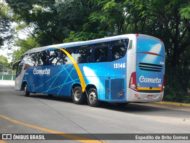 Viação Cometa 13146 na cidade de São Paulo, São Paulo, Brasil, por Espedito de Brito Gomes. Número da foto: #9831602.