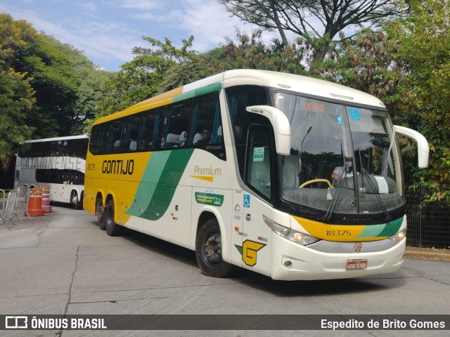 Empresa Gontijo de Transportes 18375 na cidade de São Paulo, São Paulo, Brasil, por Espedito de Brito Gomes. ID da foto: 9831617.