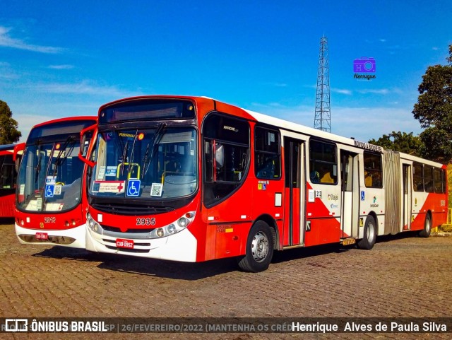 Itajaí Transportes Coletivos 2935 na cidade de Campinas, São Paulo, Brasil, por Henrique Alves de Paula Silva. Número da foto: #9830100.