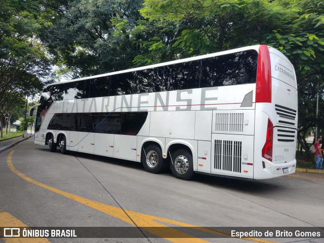 Auto Viação Catarinense 321314 na cidade de São Paulo, São Paulo, Brasil, por Espedito de Brito Gomes. Número da foto: #9830041.