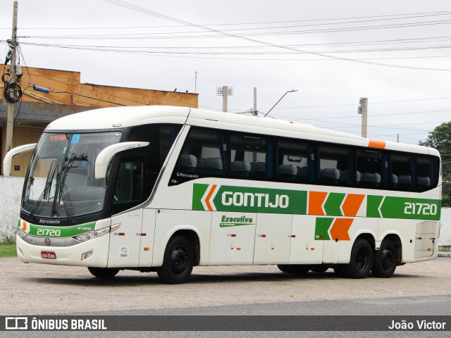 Empresa Gontijo de Transportes 21720 na cidade de Teresina, Piauí, Brasil, por João Victor. Número da foto: #9832399.