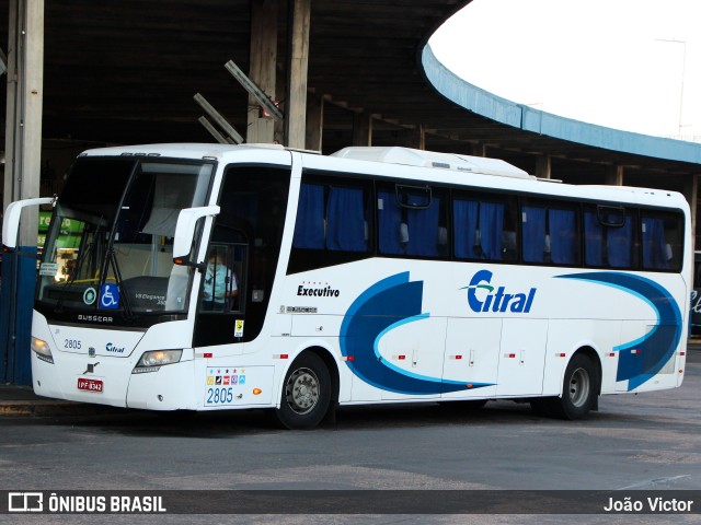 Citral Transporte e Turismo 2805 na cidade de Porto Alegre, Rio Grande do Sul, Brasil, por João Victor. Número da foto: #9835768.
