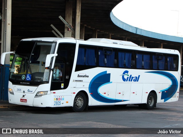 Citral Transporte e Turismo 2805 na cidade de Porto Alegre, Rio Grande do Sul, Brasil, por João Victor. ID da foto: 9835768.