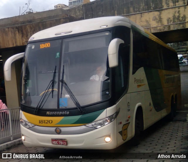 Empresa Gontijo de Transportes 18120 na cidade de Belo Horizonte, Minas Gerais, Brasil, por Athos Arruda. Número da foto: #9835858.
