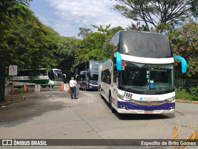 Viação Piracicabana 2680 na cidade de São Paulo, São Paulo, Brasil, por Espedito de Brito Gomes. ID da foto: 9834039.