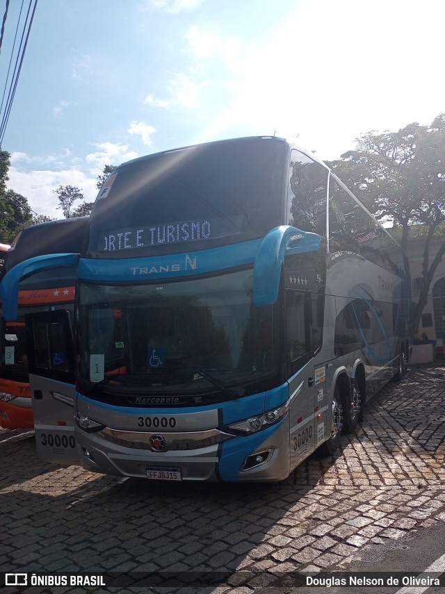 TransNi Transporte e Turismo 30000 na cidade de Pedreira, São Paulo, Brasil, por Douglas Nelson de Oliveira. ID da foto: 9833487.