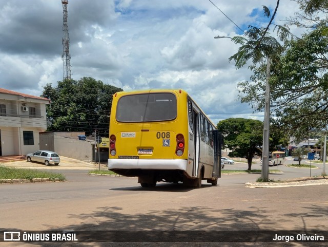 Grande Ocidental 008 na cidade de Luziânia, Goiás, Brasil, por Jorge Oliveira. ID da foto: 9834866.