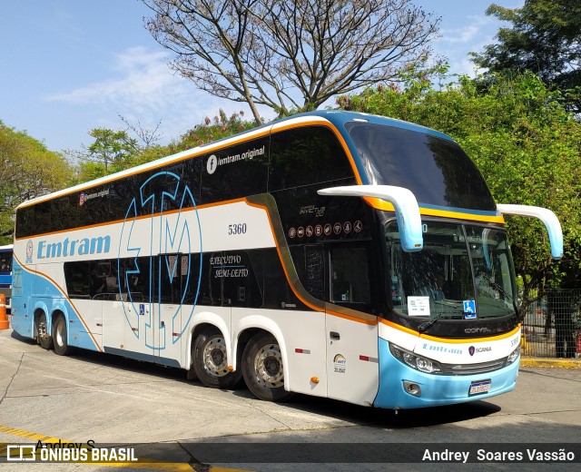 Emtram 5360 na cidade de São Paulo, São Paulo, Brasil, por Andrey  Soares Vassão. Número da foto: #9833520.