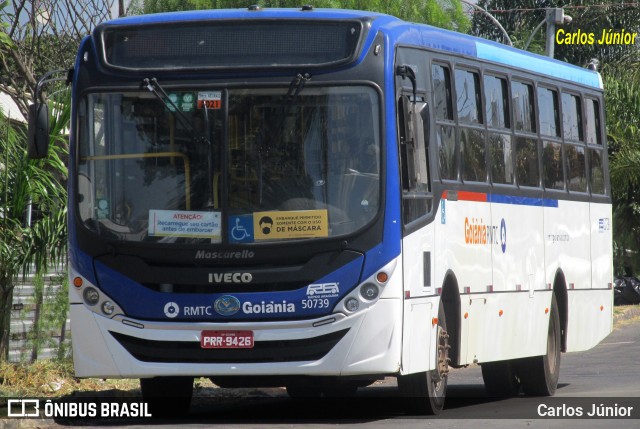 Rápido Araguaia 50739 na cidade de Goiânia, Goiás, Brasil, por Carlos Júnior. ID da foto: 9834300.