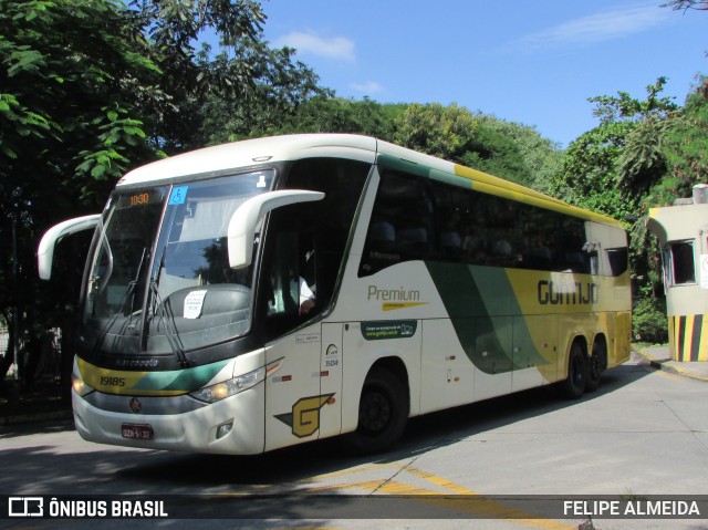 Empresa Gontijo de Transportes 19185 na cidade de São Paulo, São Paulo, Brasil, por FELIPE ALMEIDA. ID da foto: 9834708.