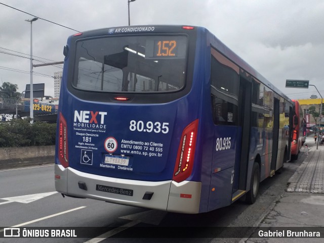 Next Mobilidade - ABC Sistema de Transporte 80.935 na cidade de São Bernardo do Campo, São Paulo, Brasil, por Gabriel Brunhara. Número da foto: #9834353.