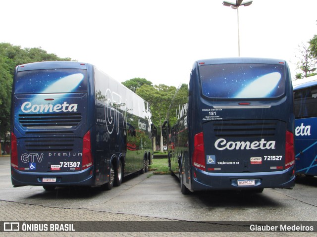 Viação Cometa 721527 na cidade de São Paulo, São Paulo, Brasil, por Glauber Medeiros. Número da foto: #9835914.