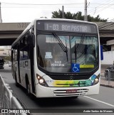 Viação Vaz 02 677 na cidade de Santo André, São Paulo, Brasil, por Andre Santos de Moraes. Número da foto: #:id.