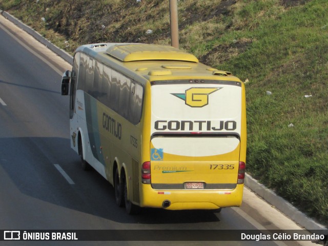 Empresa Gontijo de Transportes 17335 na cidade de Belo Horizonte, Minas Gerais, Brasil, por Douglas Célio Brandao. ID da foto: 9838442.