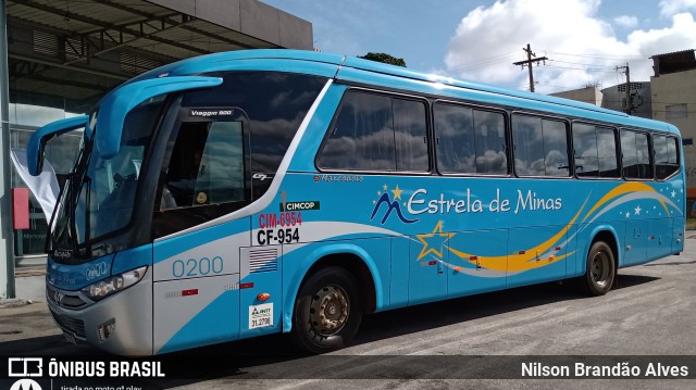 Estrela de Minas Viagens e Turismo 0200 na cidade de Contagem, Minas Gerais, Brasil, por Nilson Brandão Alves. Número da foto: #9838220.