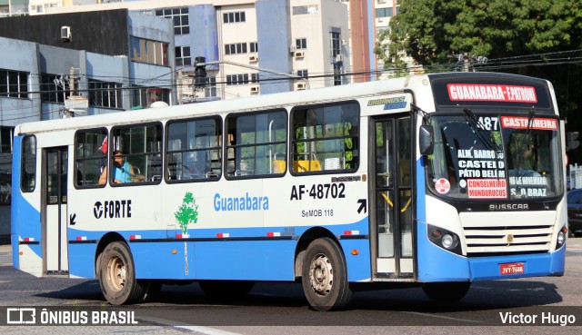 Viação Forte AF-48702 na cidade de Belém, Pará, Brasil, por Victor Hugo. Número da foto: #9836627.