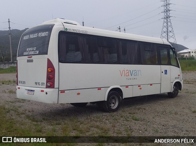 ViaVan Turismo 7C48 na cidade de Florianópolis, Santa Catarina, Brasil, por ANDERSON FÉLIX. Número da foto: #9837036.