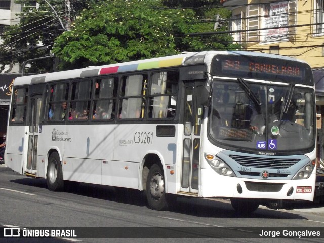 Transportes Futuro C30261 na cidade de Rio de Janeiro, Rio de Janeiro, Brasil, por Jorge Gonçalves. ID da foto: 9839876.