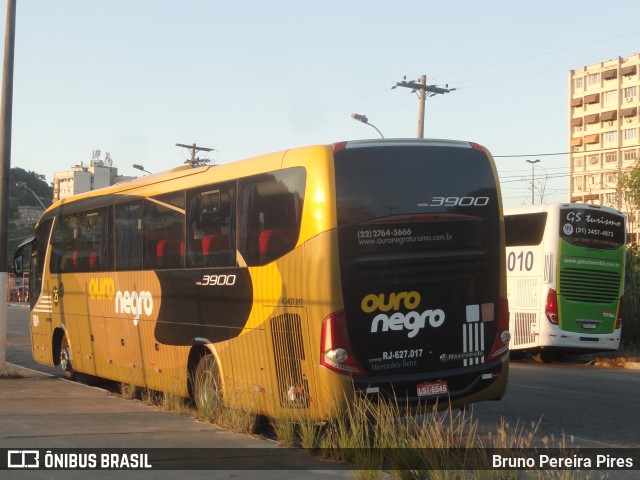 Ouro Negro Transportes e Turismo 3900 na cidade de Niterói, Rio de Janeiro, Brasil, por Bruno Pereira Pires. ID da foto: 9841091.