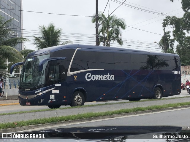 Viação Cometa 719564 na cidade de Praia Grande, São Paulo, Brasil, por Guilherme Justo. Número da foto: #9838993.