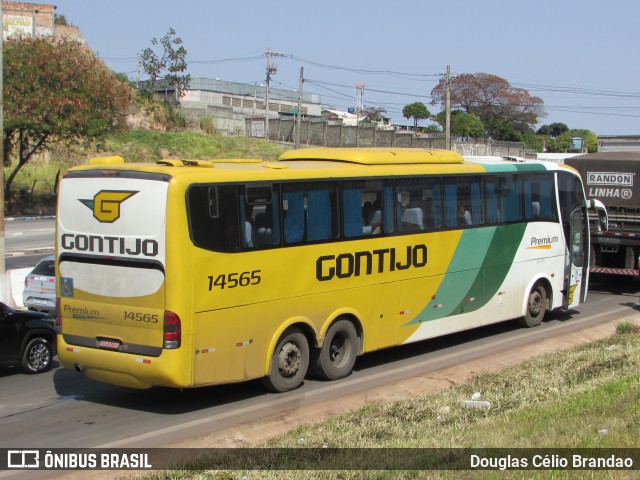 Empresa Gontijo de Transportes 14565 na cidade de Belo Horizonte, Minas Gerais, Brasil, por Douglas Célio Brandao. ID da foto: 9840873.