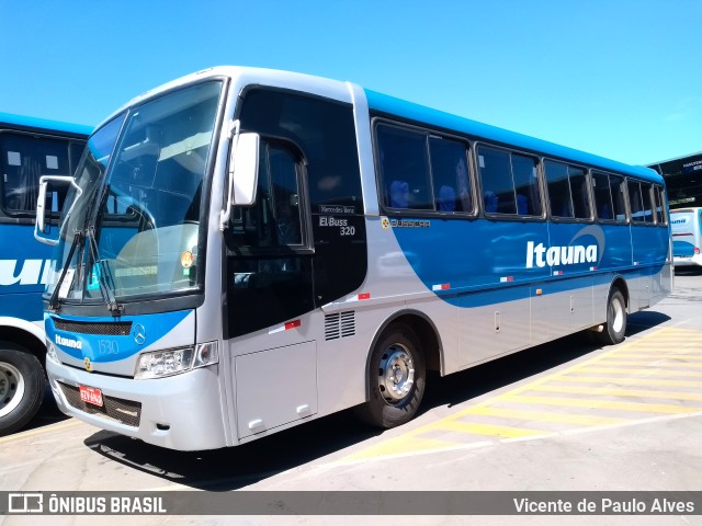 Viação Itaúna 1530 na cidade de Itaúna, Minas Gerais, Brasil, por Vicente de Paulo Alves. ID da foto: 9838971.