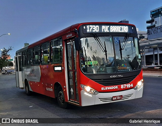 Transmoreira 87194 na cidade de Contagem, Minas Gerais, Brasil, por Gabriel Henrique. Número da foto: #9840882.