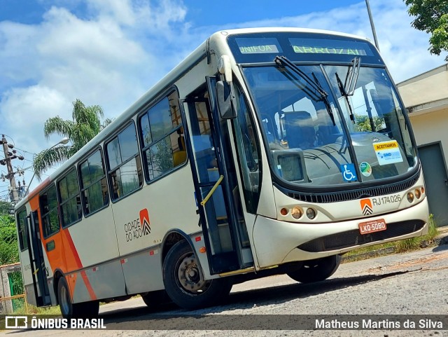 Viação Cidade do Aço RJ 174.026 na cidade de Volta Redonda, Rio de Janeiro, Brasil, por Matheus Martins da Silva. Número da foto: #9839482.